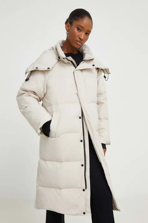 Answear Lab rövid kabát női, bézs, téli