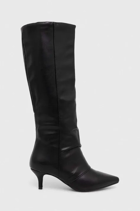 Μπότες Answear Lab X limited collection NO SHAME χρώμα: μαύρο