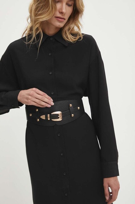 Answear Lab curea femei, culoarea negru