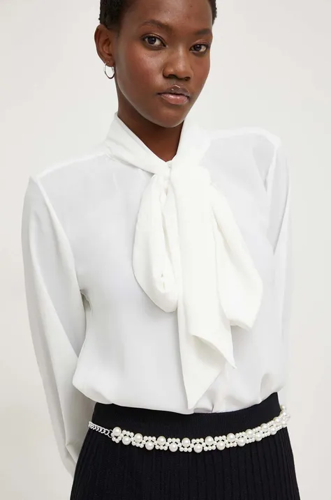 Remen Answear Lab za žene, boja: bijela