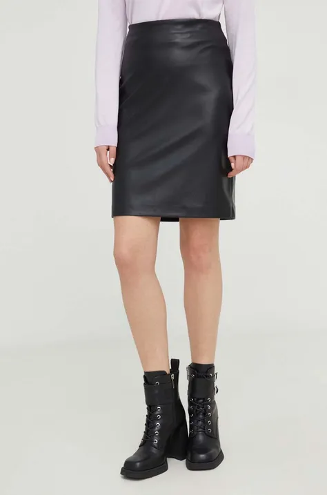 Sukňa Answear Lab čierna farba, mini, puzdrová