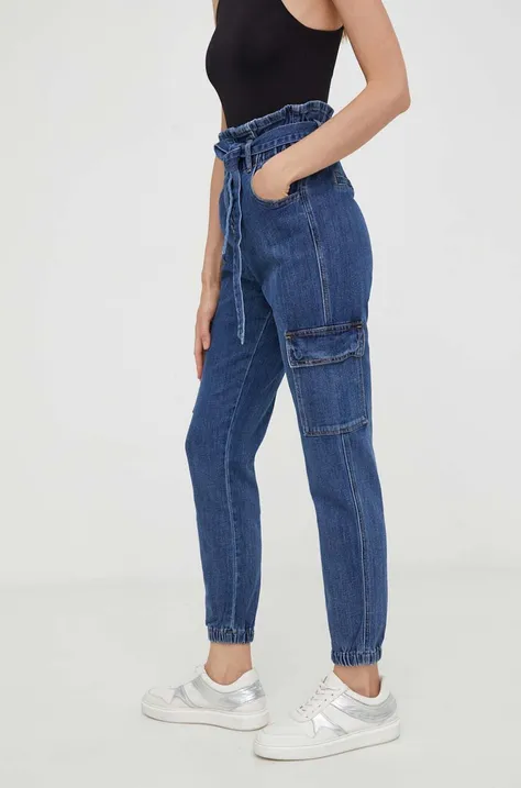 Answear Lab jeansy PREMIUM JEANS damskie kolor niebieski
