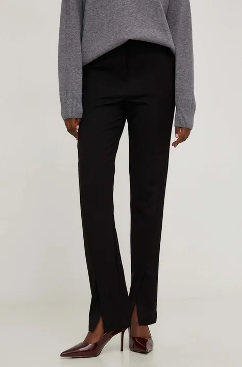 Παντελόνι Answear Lab χρώμα: μαύρο