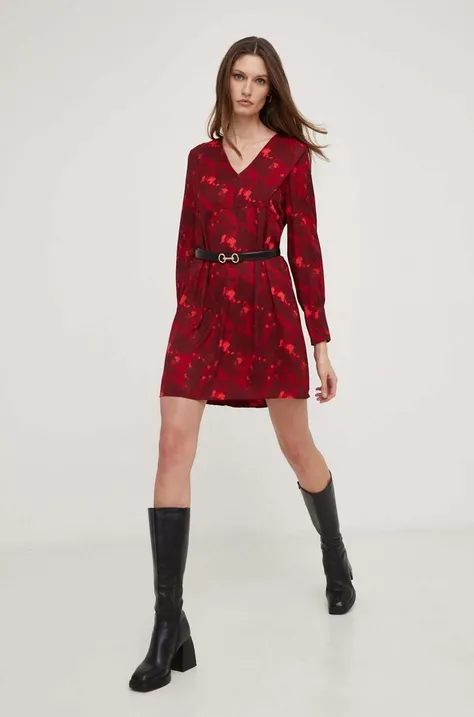 Сукня Answear Lab колір червоний mini пряма