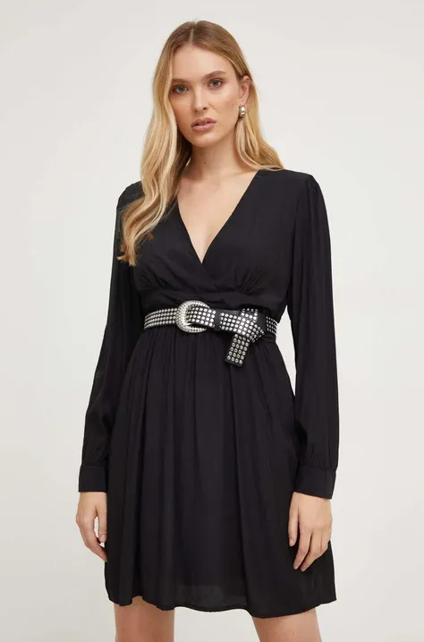 Сукня Answear Lab колір чорний mini розкльошена