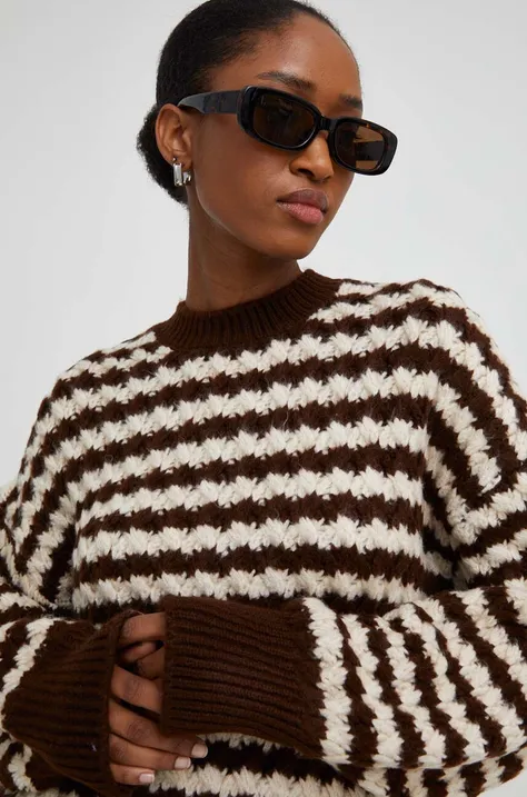 Светр Answear Lab жіночий колір коричневий теплий