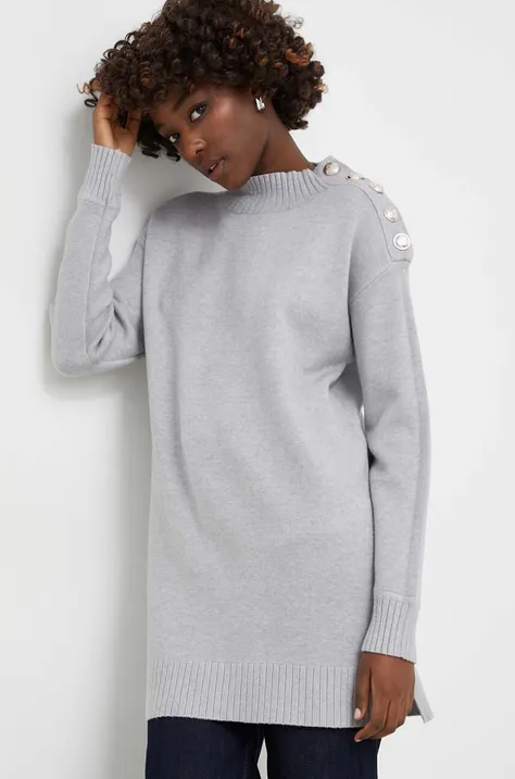 Answear Lab maglione donna colore grigio