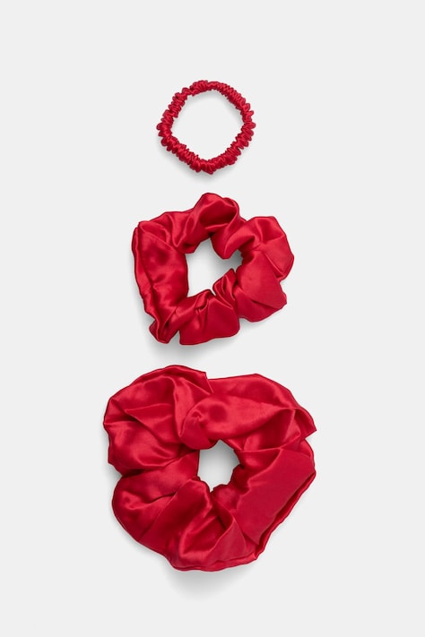 Hedvábná gumička do vlasů Answear.LAB 3-pack