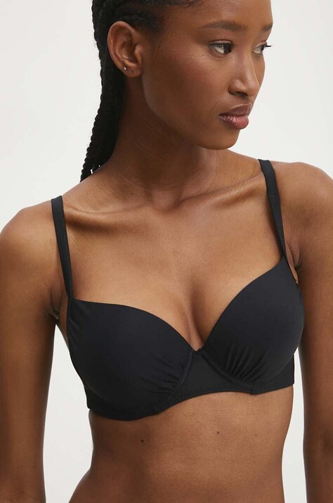Answear.LAB bikini felső fekete, merevített kosaras