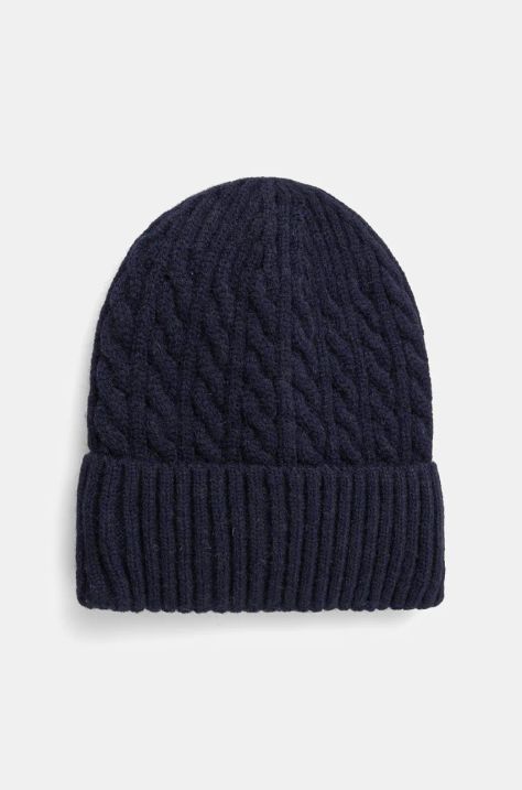 Answear Lab cappello in lana colore blu navy