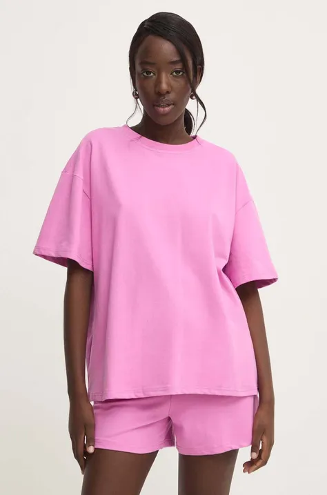 Komplet Answear Lab za žene, boja: ružičasta