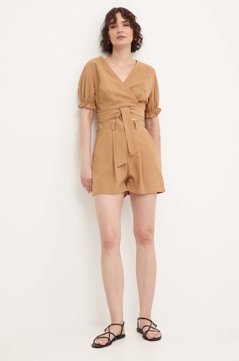 Answear Lab compleu femei, culoarea bej