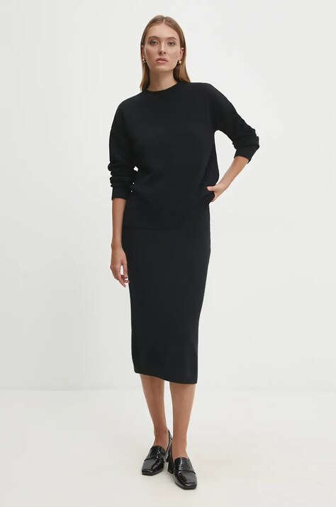 Свитер и юбка Answear.LAB цвет чёрный