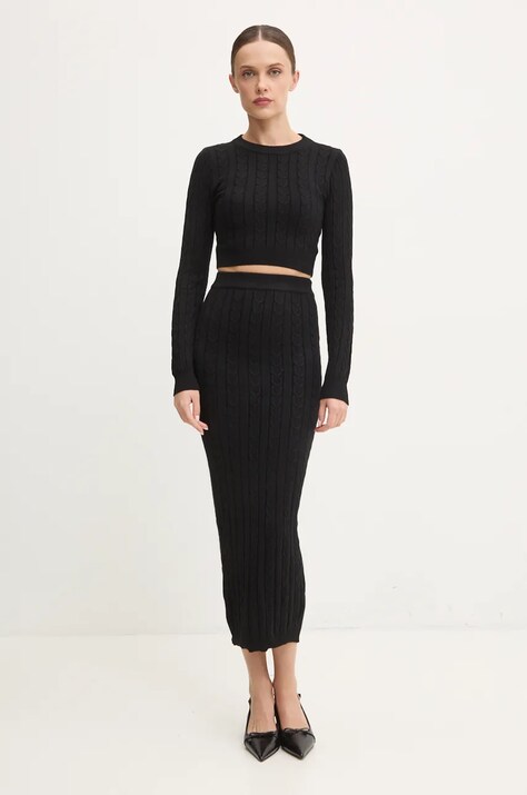 Свитер и юбка Answear.LAB цвет чёрный