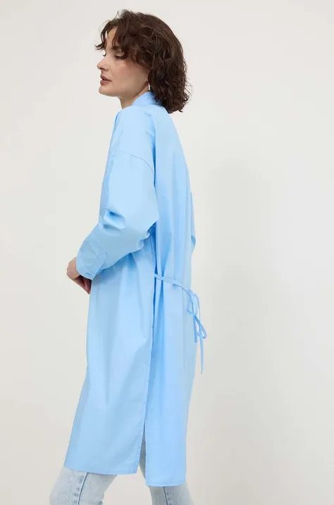 Бавовняна сорочка Answear Lab жіноча relaxed класичний комір