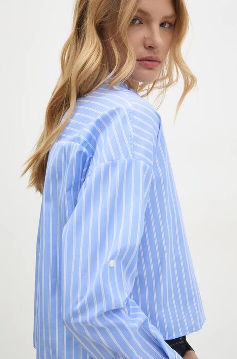 Answear.LAB pamut ing női, galléros, relaxed