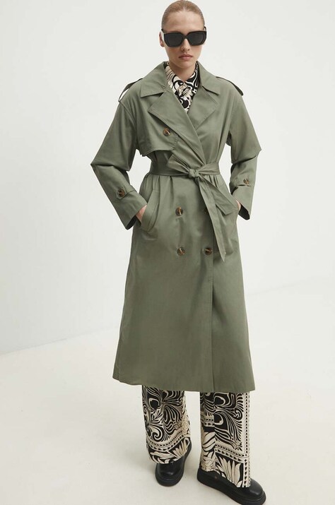 Answear Lab trench donna colore verde
