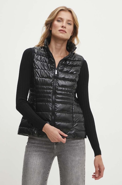 Answear.LAB bezrękawnik damski kolor czarny przejściowy