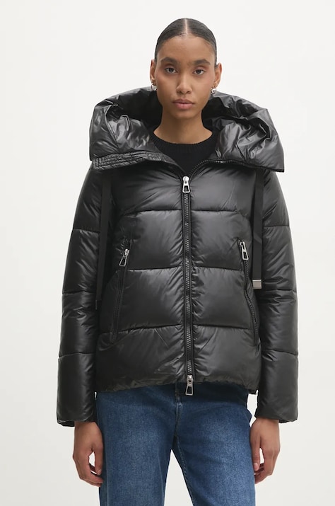 Answear Lab geaca femei, culoarea negru, de iarna