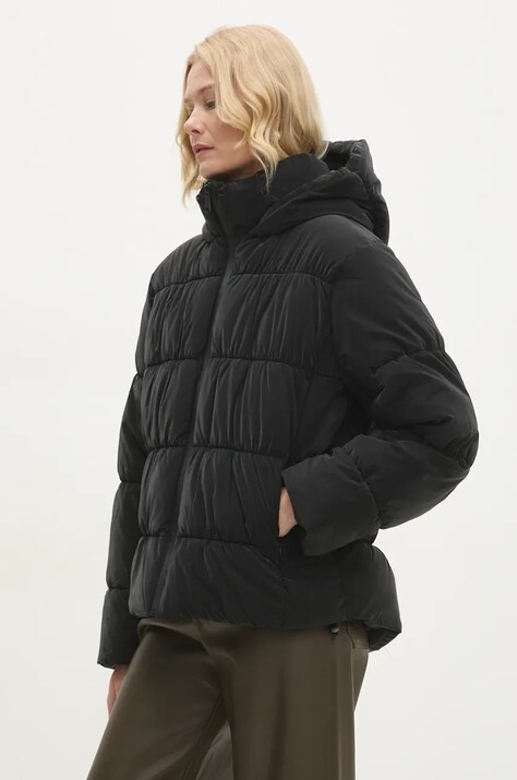 Answear Lab geaca femei, culoarea negru, de iarna