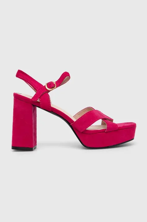 Sandály Answear Lab růžová barva