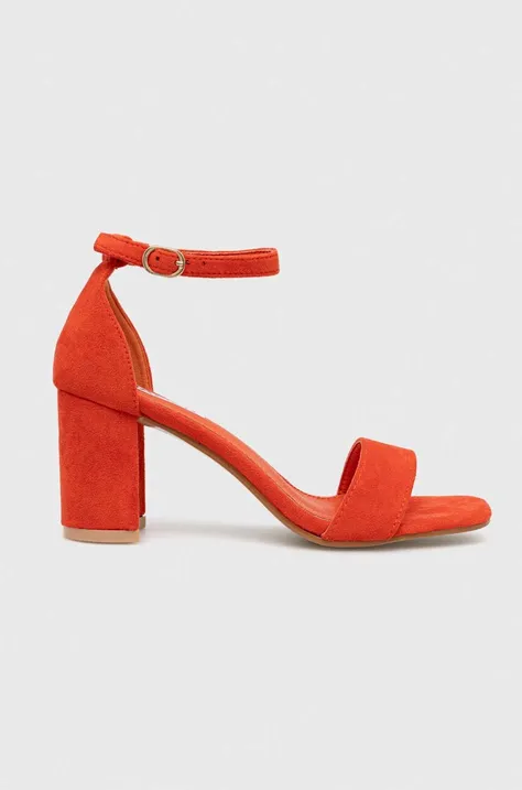 Sandály Answear Lab oranžová barva