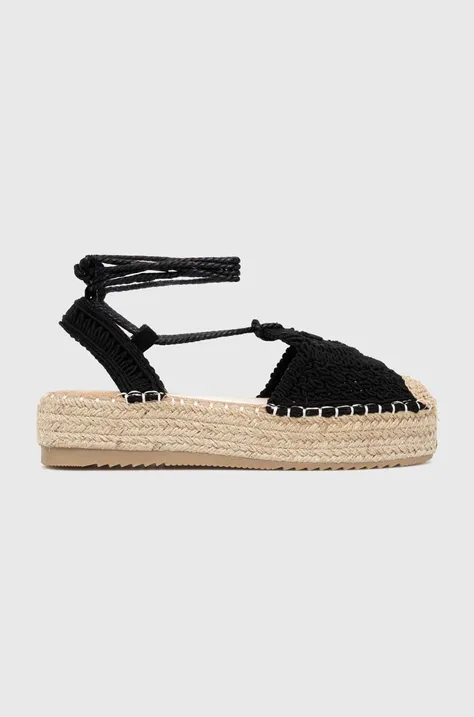Sandale Answear Lab boja: crna, s platformom
