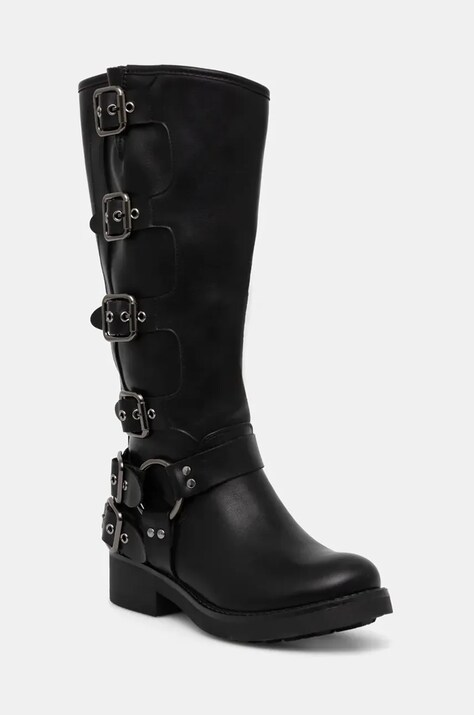 Answear Lab cizme femei, culoarea negru, cu toc drept