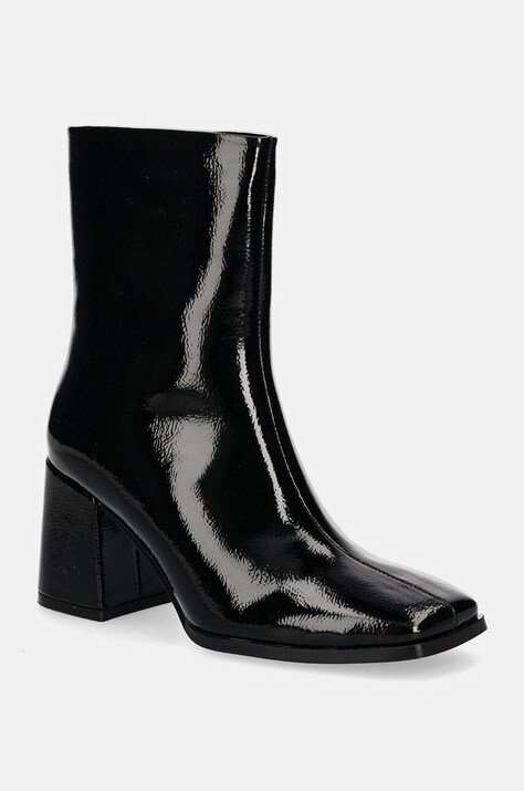 Полусапожки Answear.LAB женские цвет чёрный каблук кирпичик