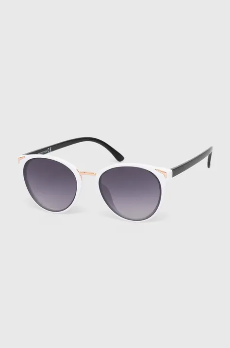 Sunčane naočale Answear Lab za žene, boja: bijela