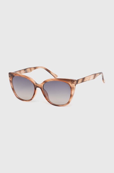Answear Lab ochelari de soare femei, culoarea maro