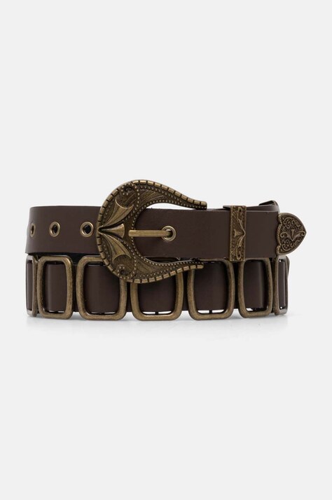 Ремень Answear.LAB женский цвет коричневый