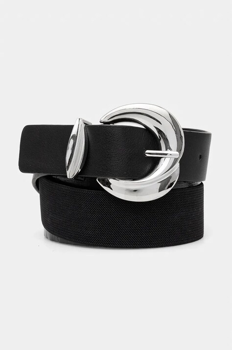 Pásek Answear.LAB dámský, stříbrná barva