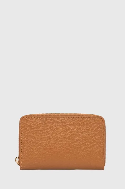 Kožená peňaženka Answear Lab dámsky, hnedá farba