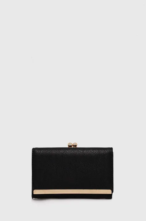 Answear Lab portfel damski kolor czarny