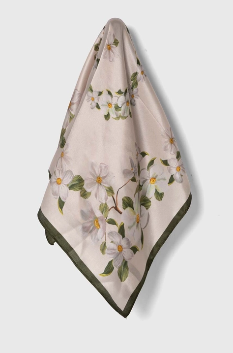 Answear Lab foulard in seta colore beige