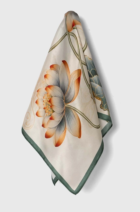 Answear Lab foulard in seta colore beige