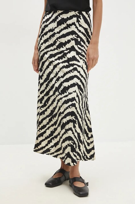 Answear Lab fustă culoarea negru, maxi, evazati
