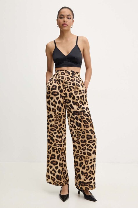 Answear Lab pantaloni donna colore marrone