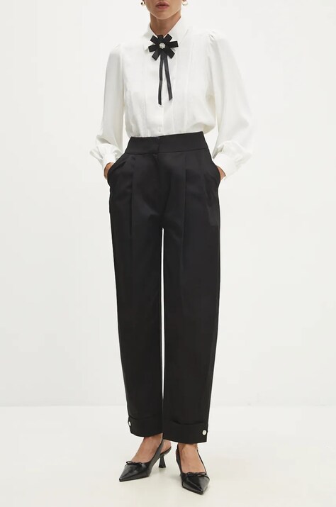 Answear Lab pantaloni donna colore nero