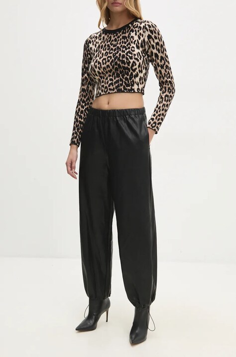 Answear Lab pantaloni donna colore nero