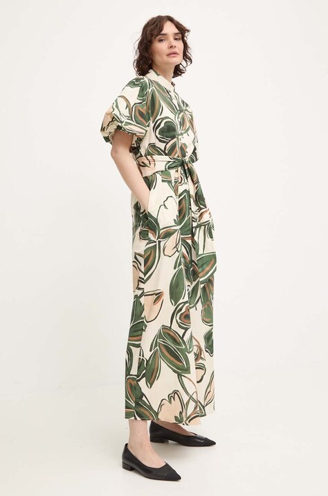 Answear Lab rochie culoarea bej, maxi, oversize