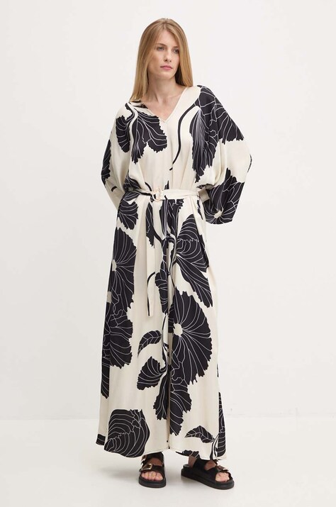 Answear Lab rochie culoarea negru, maxi, oversize