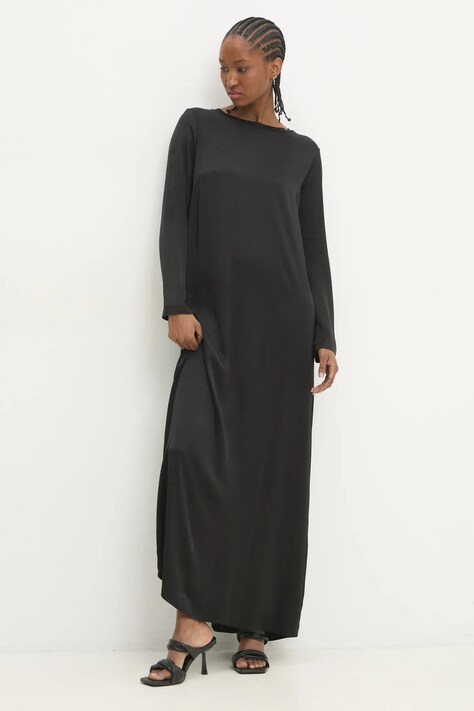 Answear Lab rochie culoarea negru, maxi, dreaptă