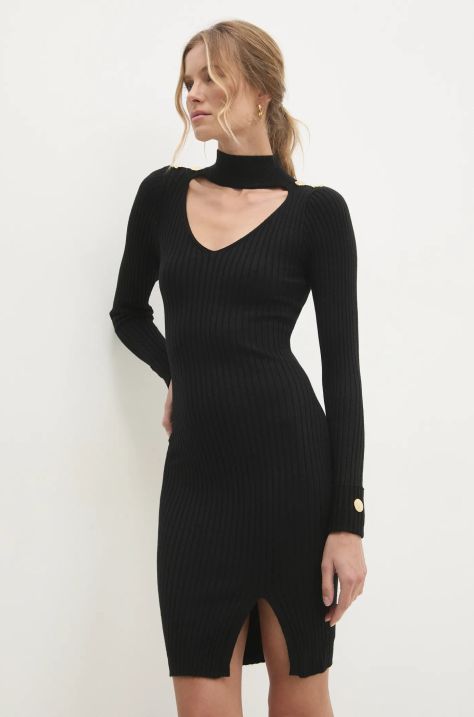 Платье Answear.LAB цвет чёрный mini облегающая