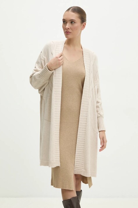 Answear Lab cardigan donna colore beige