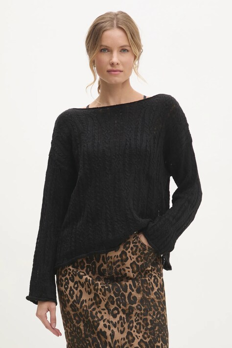 Answear Lab pulover femei, culoarea negru