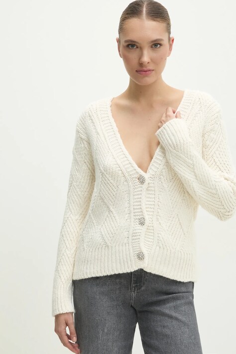 Answear Lab cardigan donna colore beige