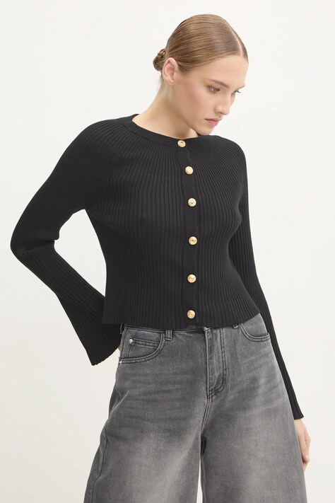 Answear Lab cardigan donna colore nero
