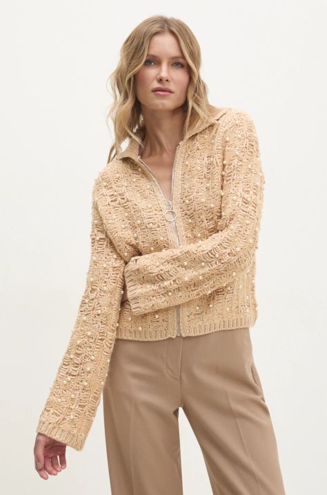 Answear Lab cardigan donna colore marrone